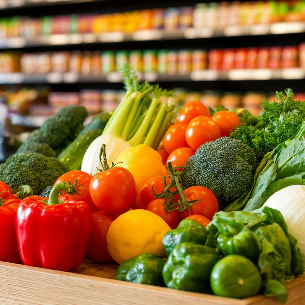 Grocery shopping for men's vitality