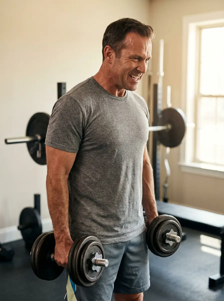 Strength training for men over 40